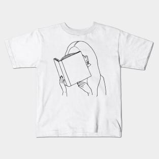 Plant Lady Reading Kids T-Shirt